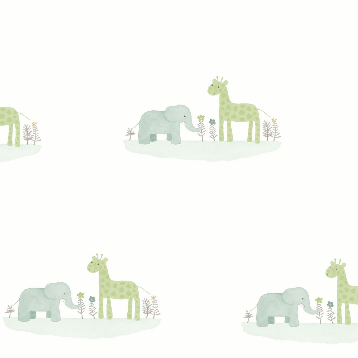 Tapet Rose & Nino Rose & Nino Marius & Candice Bleu / Vert Roni85536132