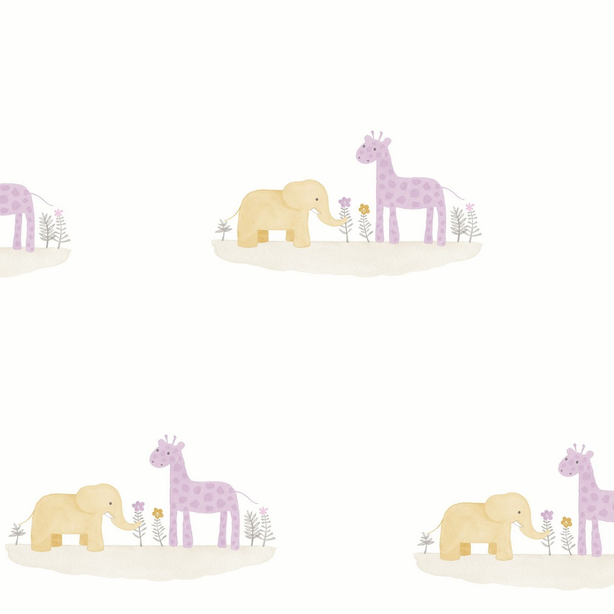 Tapet Rose & Nino Rose & Nino Marius & Candice Parme / Jaune Roni85532242