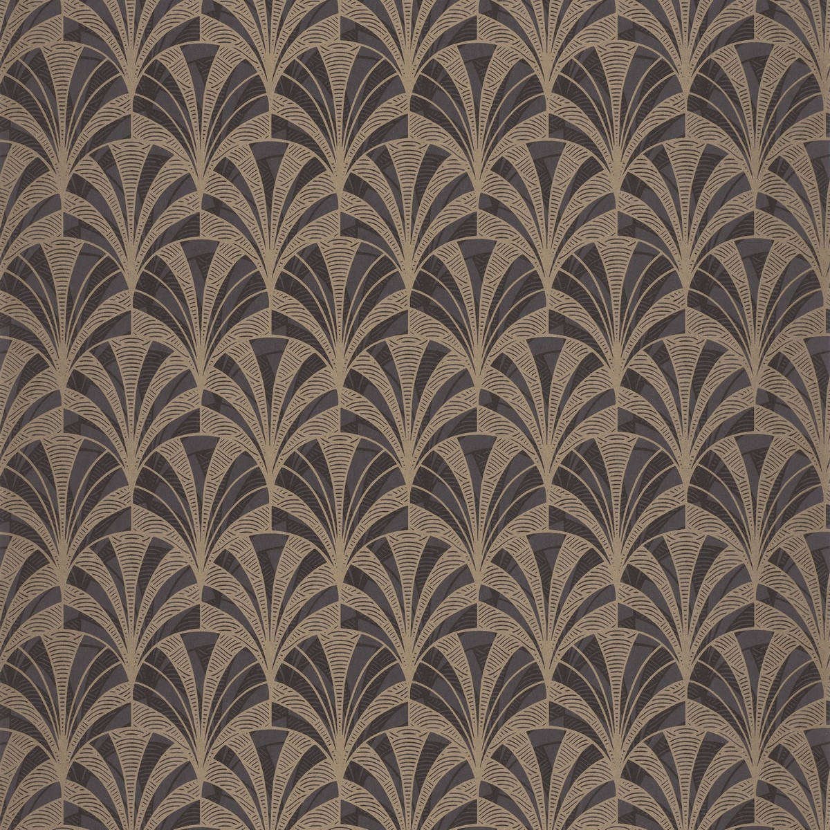 Tapet 1930 Palmette Noir Mnct85739525