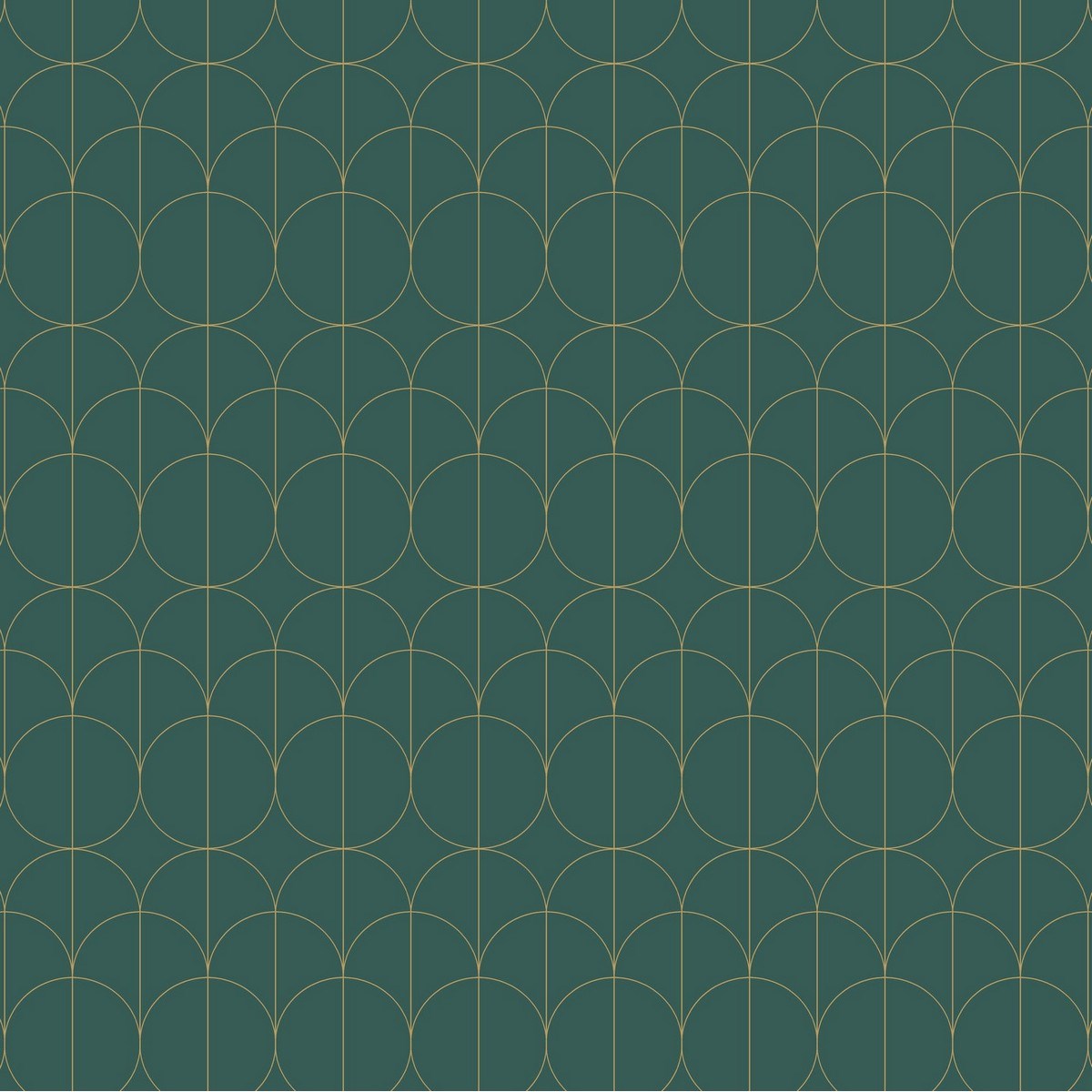 Tapet 1930 Reflet Vert Mnct85697505