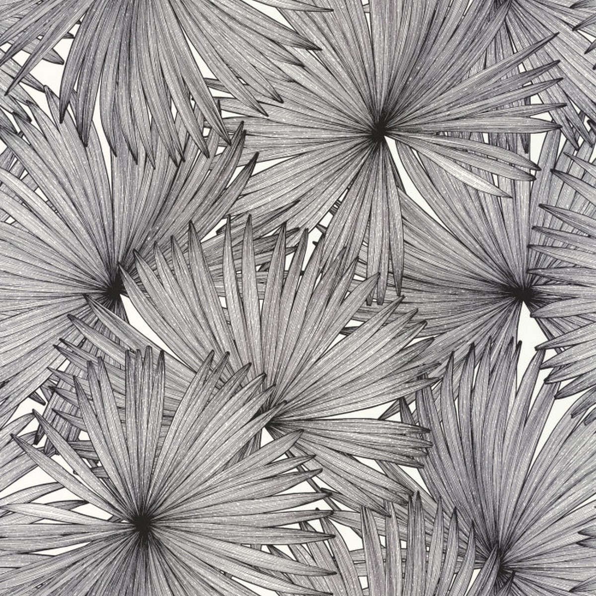 Tapet Moonlight  Coconut Noir Blanc Mlg101249000