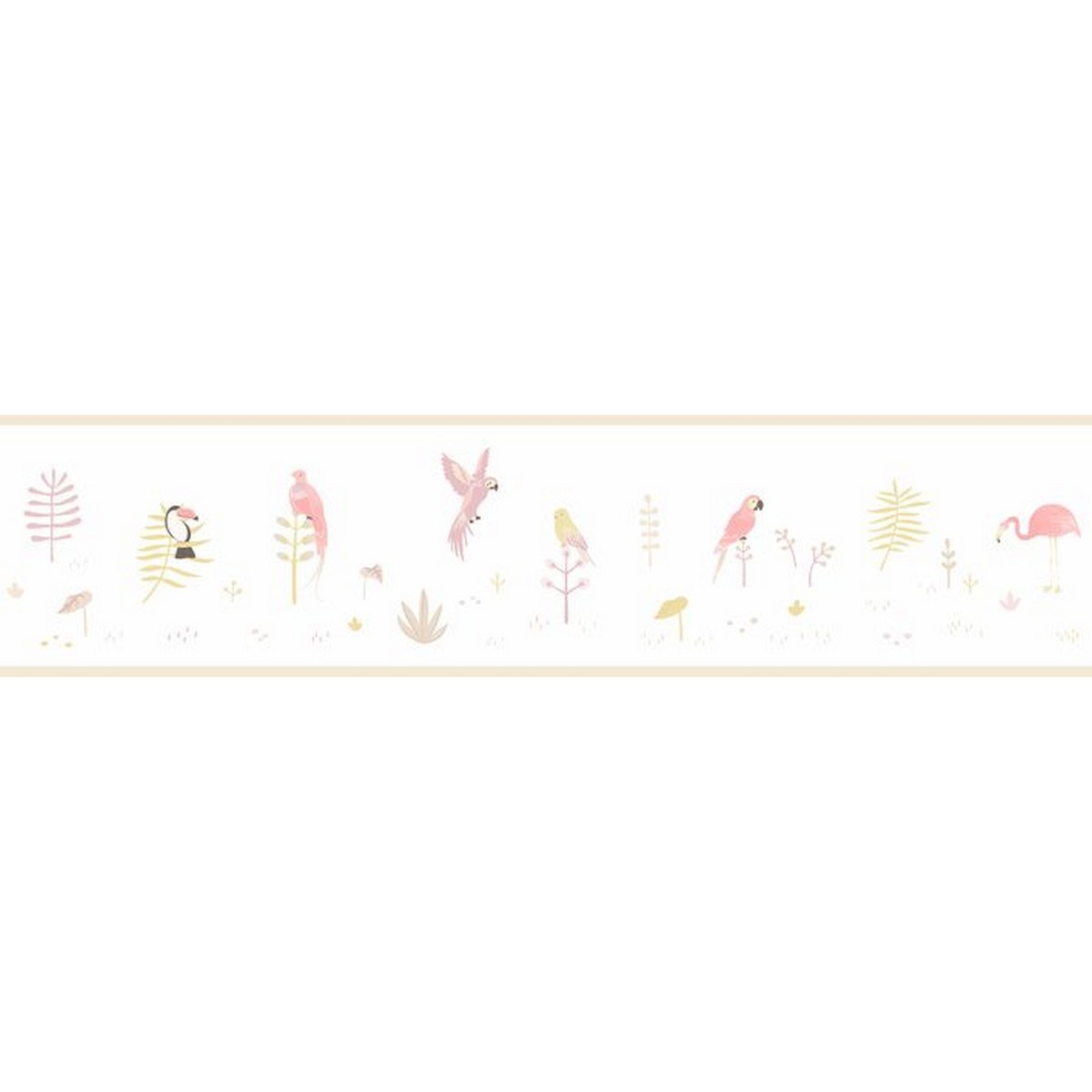 Tapetbård Happy Dreams Frise Tropical Parme Hpdm82875236