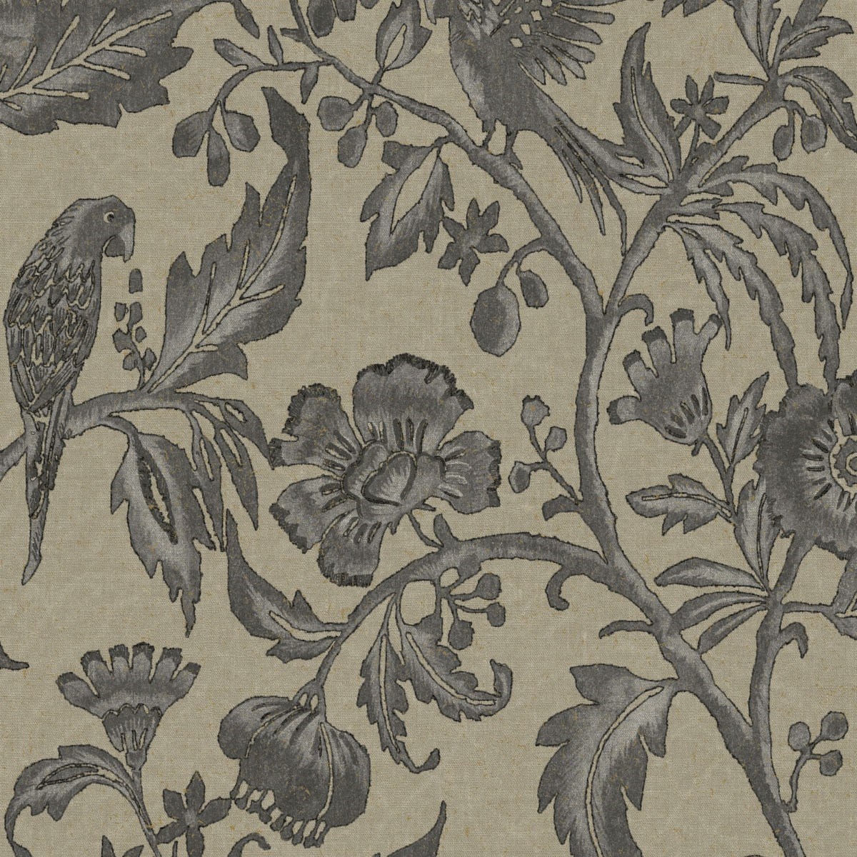 Tapet Bali Etourneau Noir Reglisse Bali88169700