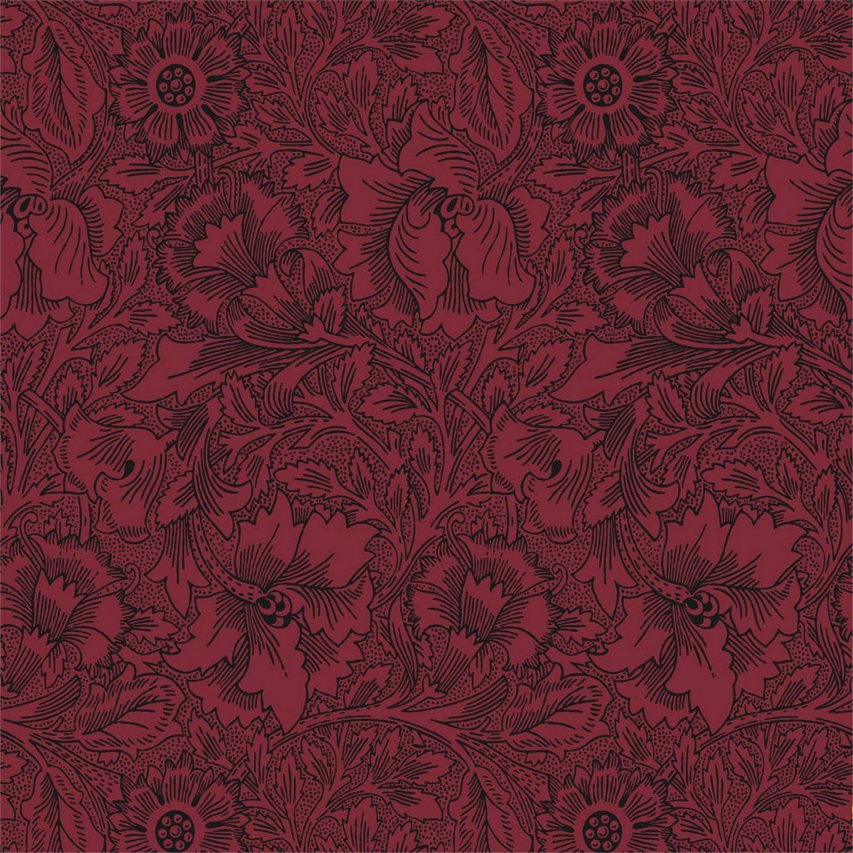 Tapet Queen Square Poppy Dbpw216956