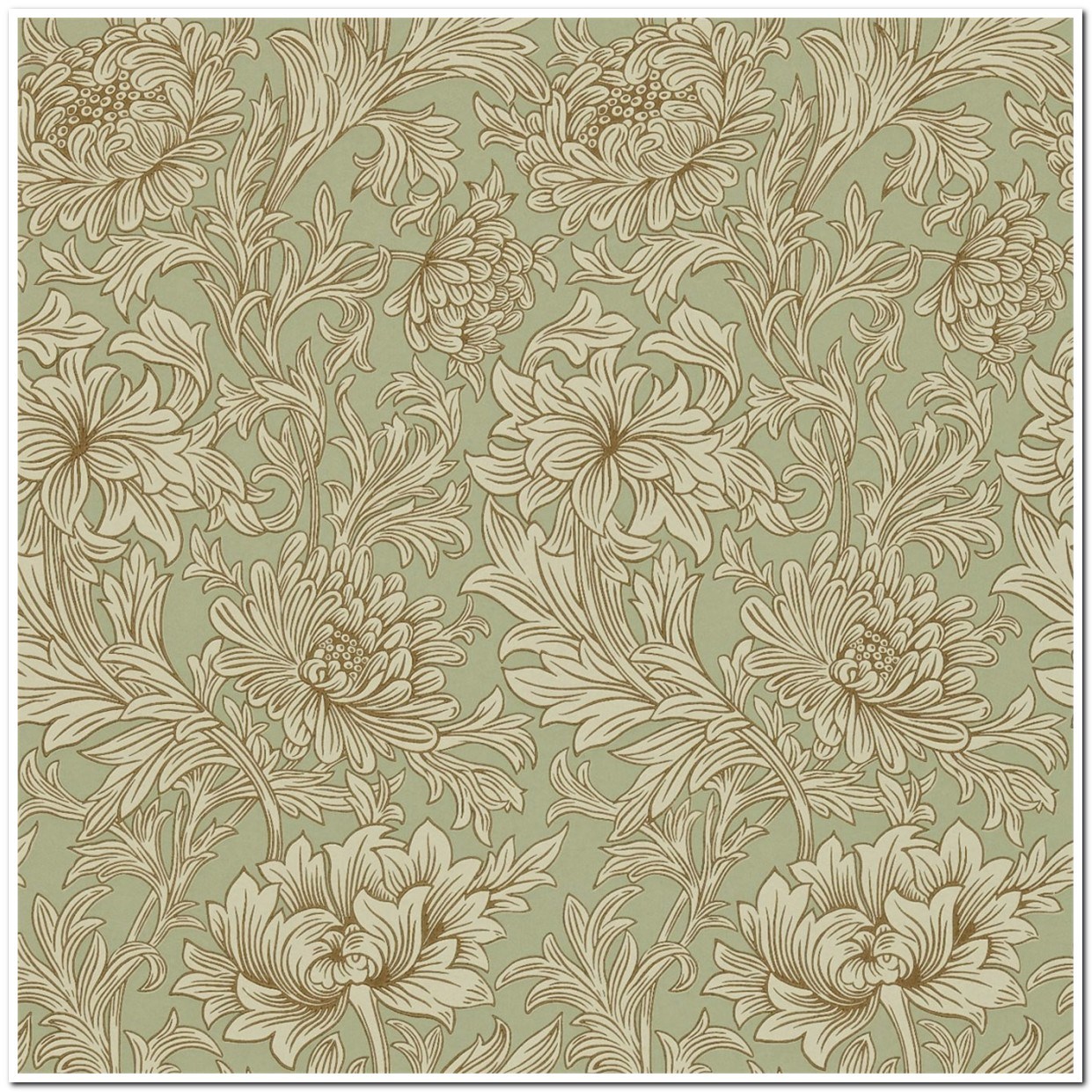 Tapet Morris Volume V Chrysanthemum Toile Dmowch104