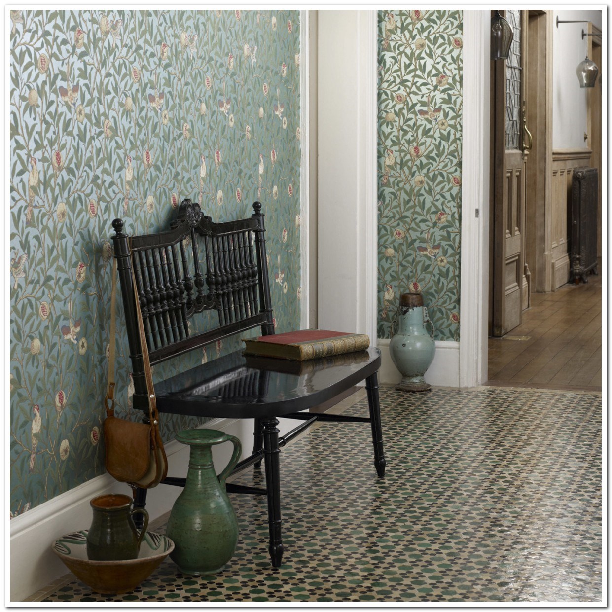 Tapet Archive II Bird & Pomegranate Darw212540