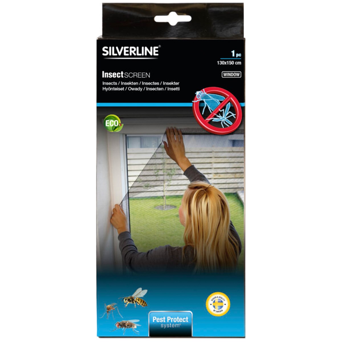Insektsnät Fönster Window 15cm