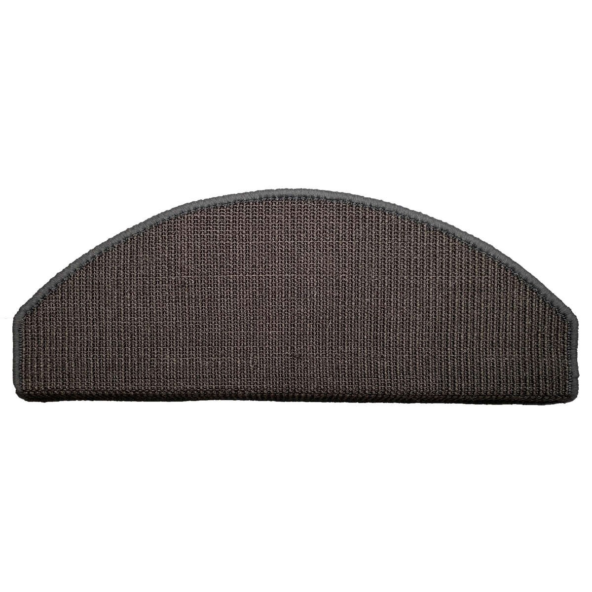 Trappstegsmatta Sisal 44 Svart, 28x65cm