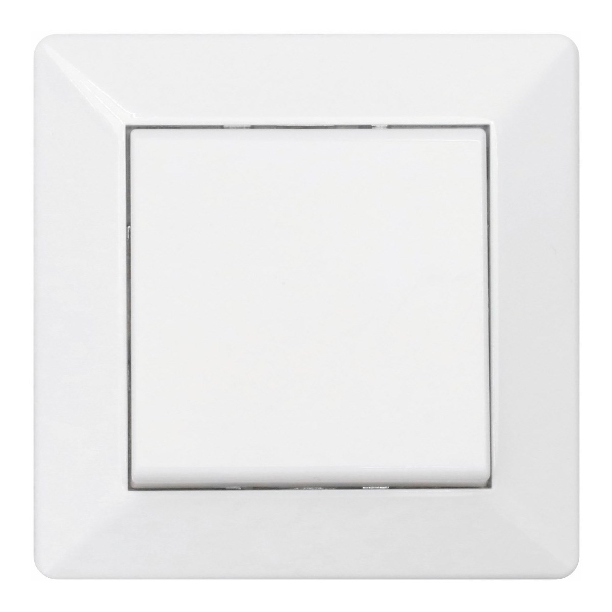 Strömbrytare Delta Tryck, Vit