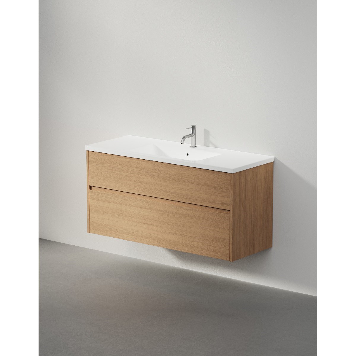 Kommod Grand Grip 120x45cm, Natural Oak, Slät