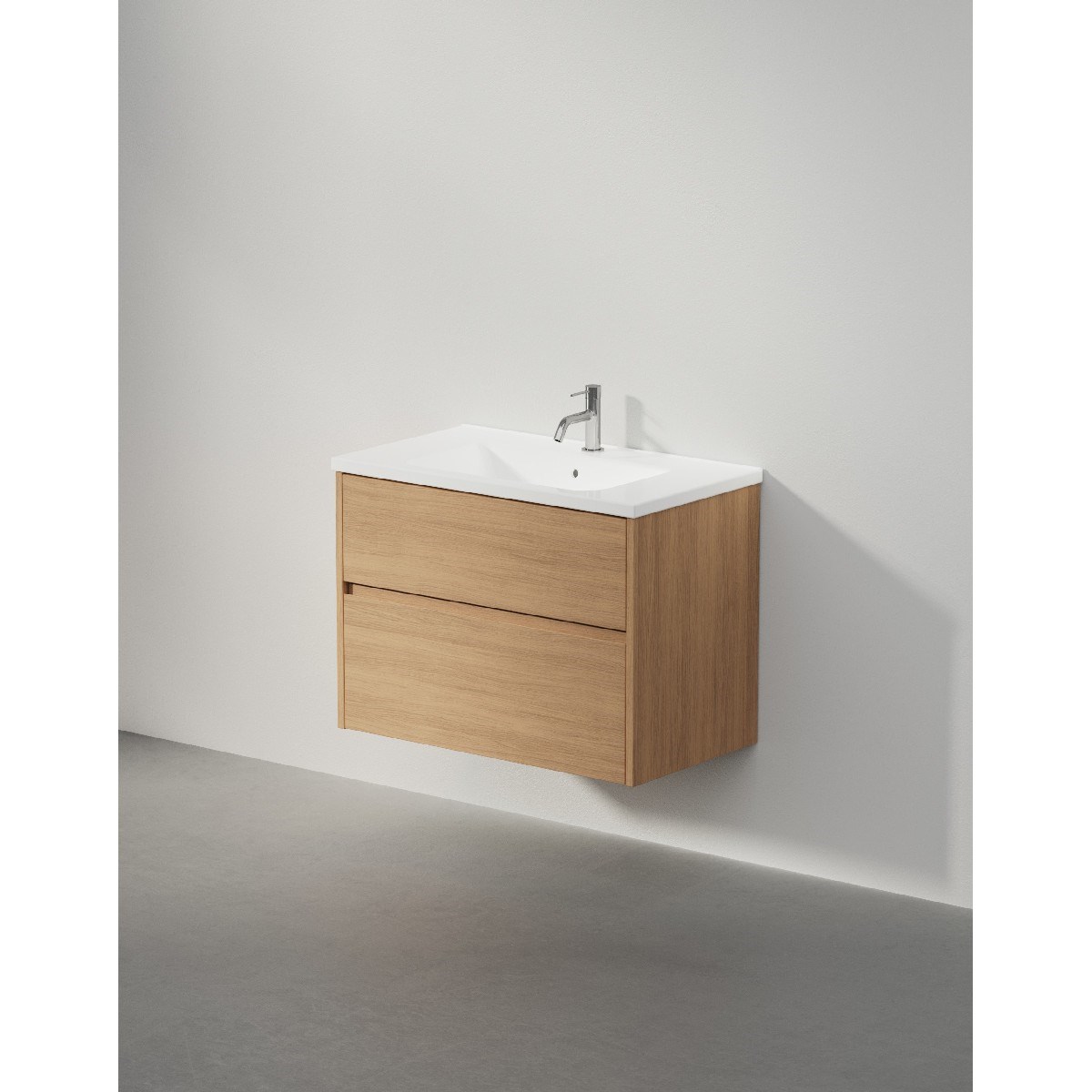 Kommod Grand Grip 80x45cm, Natural Oak, Slät