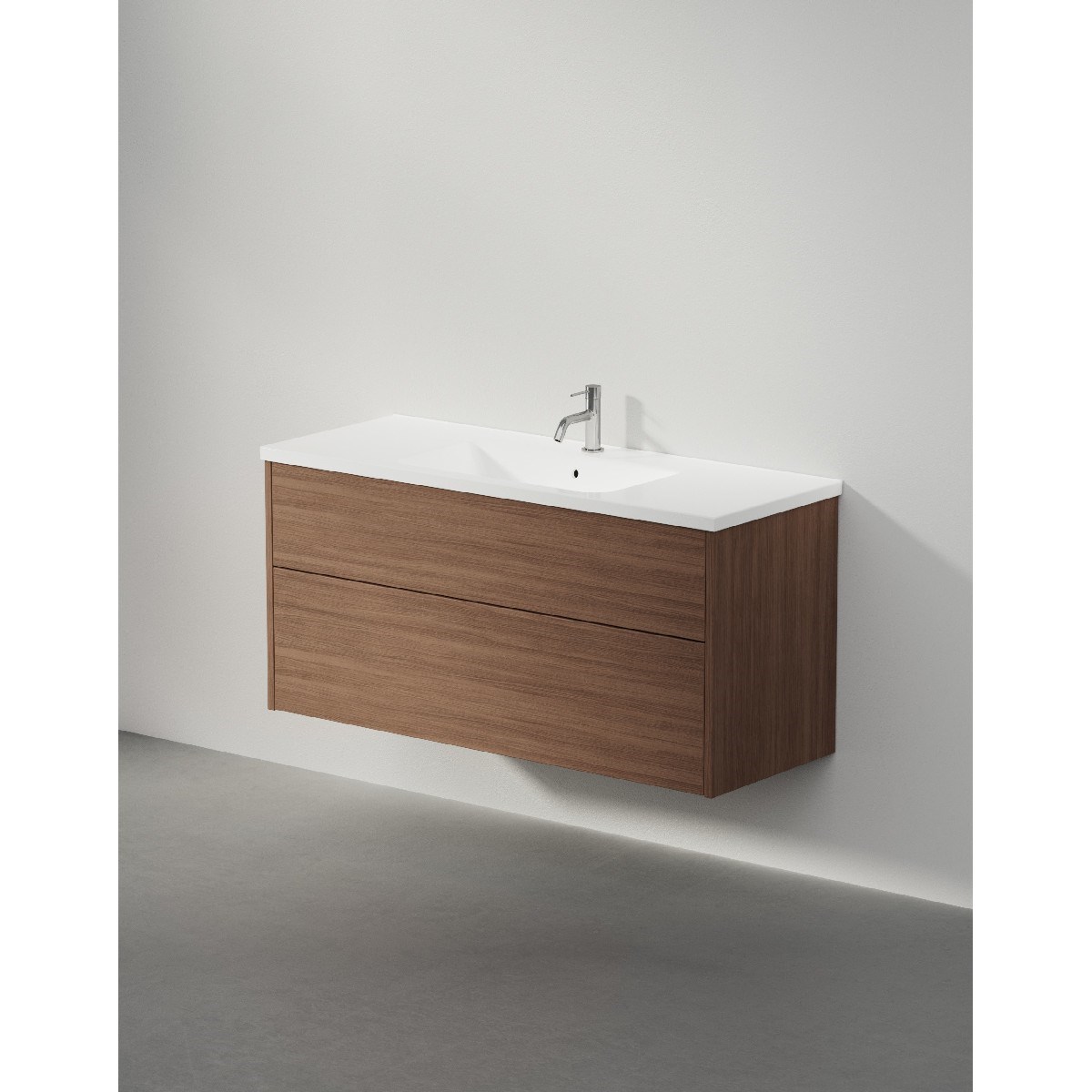 Kommod Grand Solid 120x45cm, Dark Oak, Slät