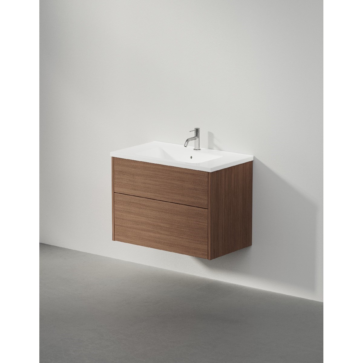 Kommod Grand Solid 80x45cm, Dark Oak, Slät