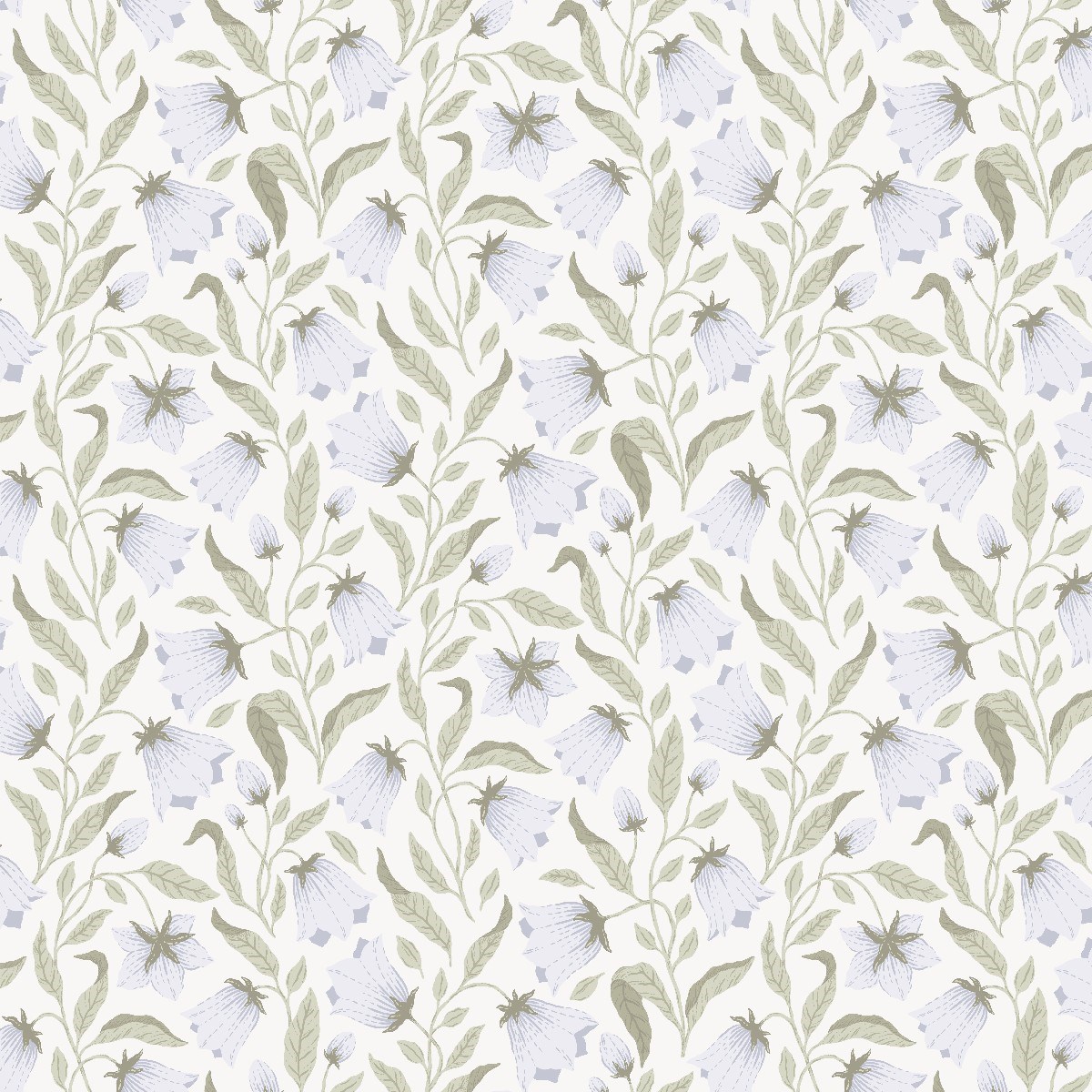 Tapet Klara o Tove Blåklocka 26014