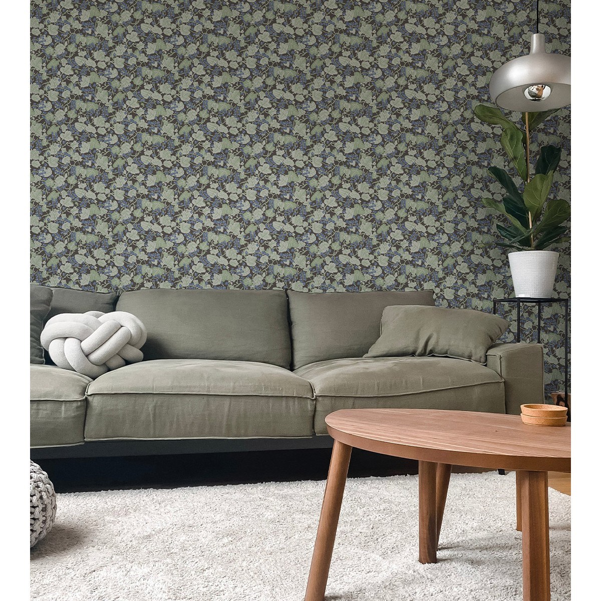 Tapet Klara o Tove Vinbärsplock 26020