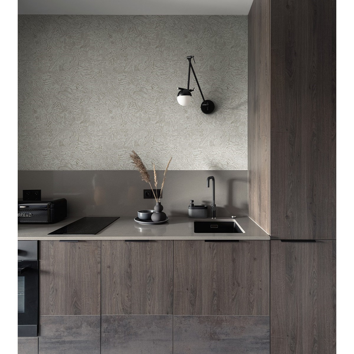 Tapet Klara o Tove Landskapsdjur 26021