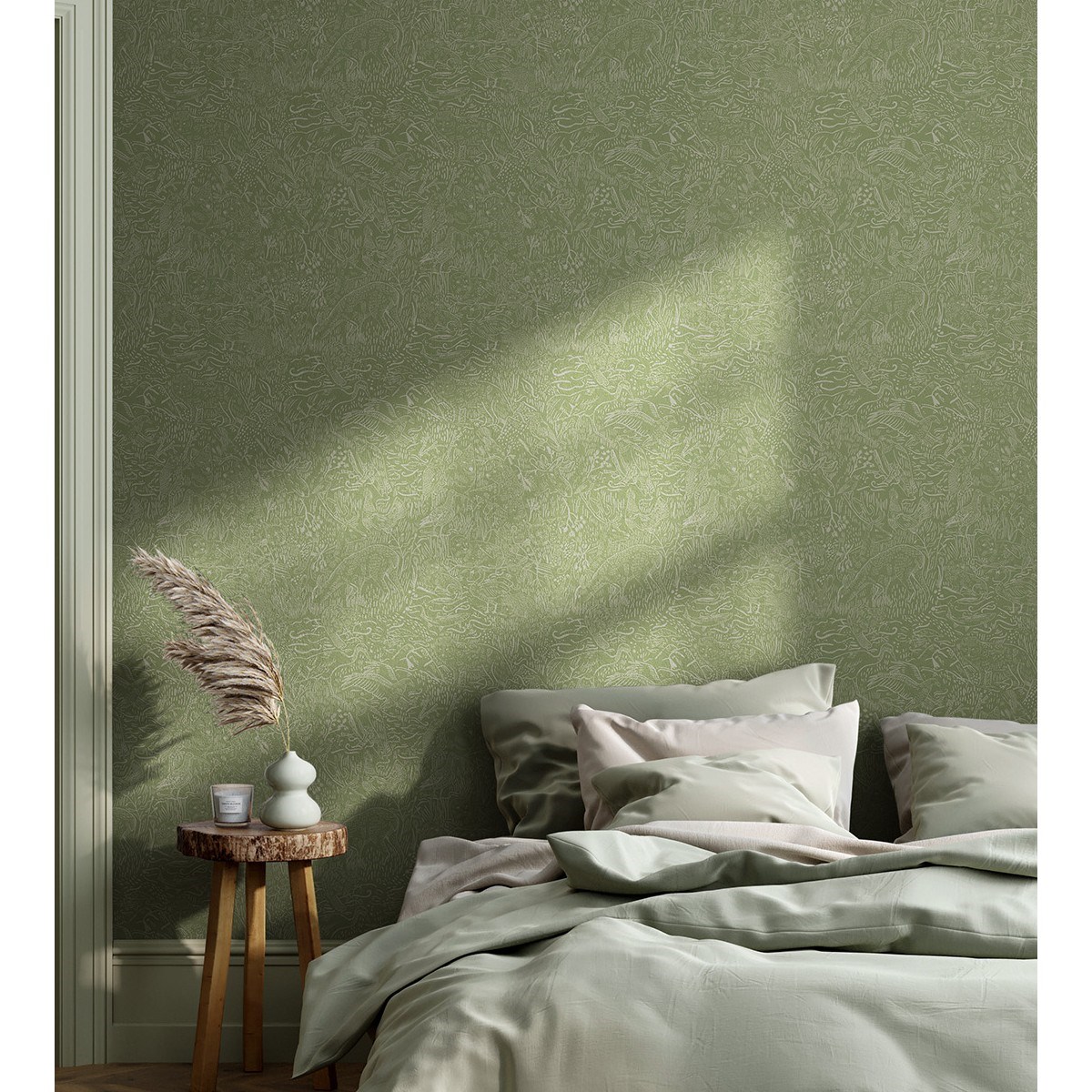 Tapet Klara o Tove Landskapsdjur 26023