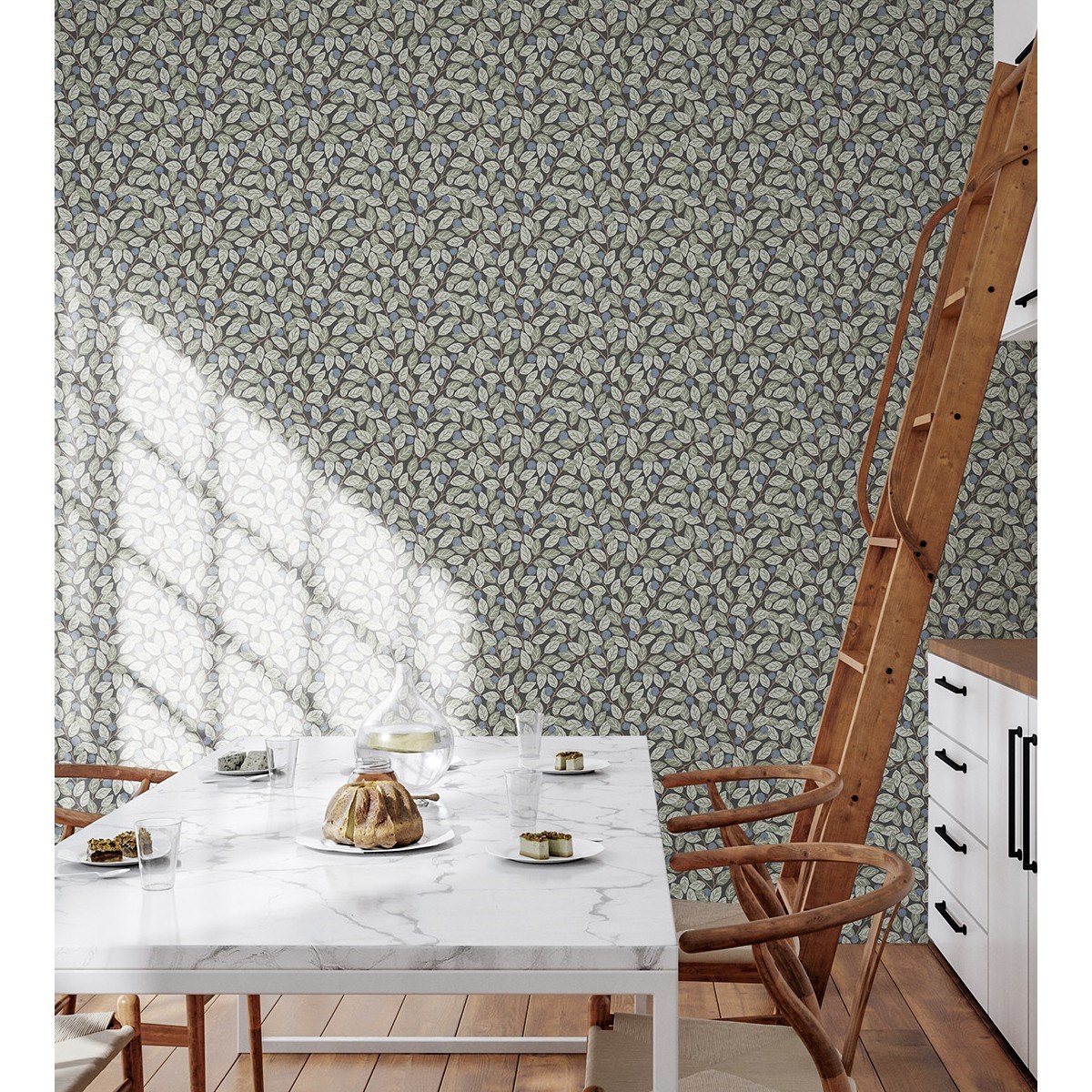 Tapet Klara o Tove Blåbär 26028