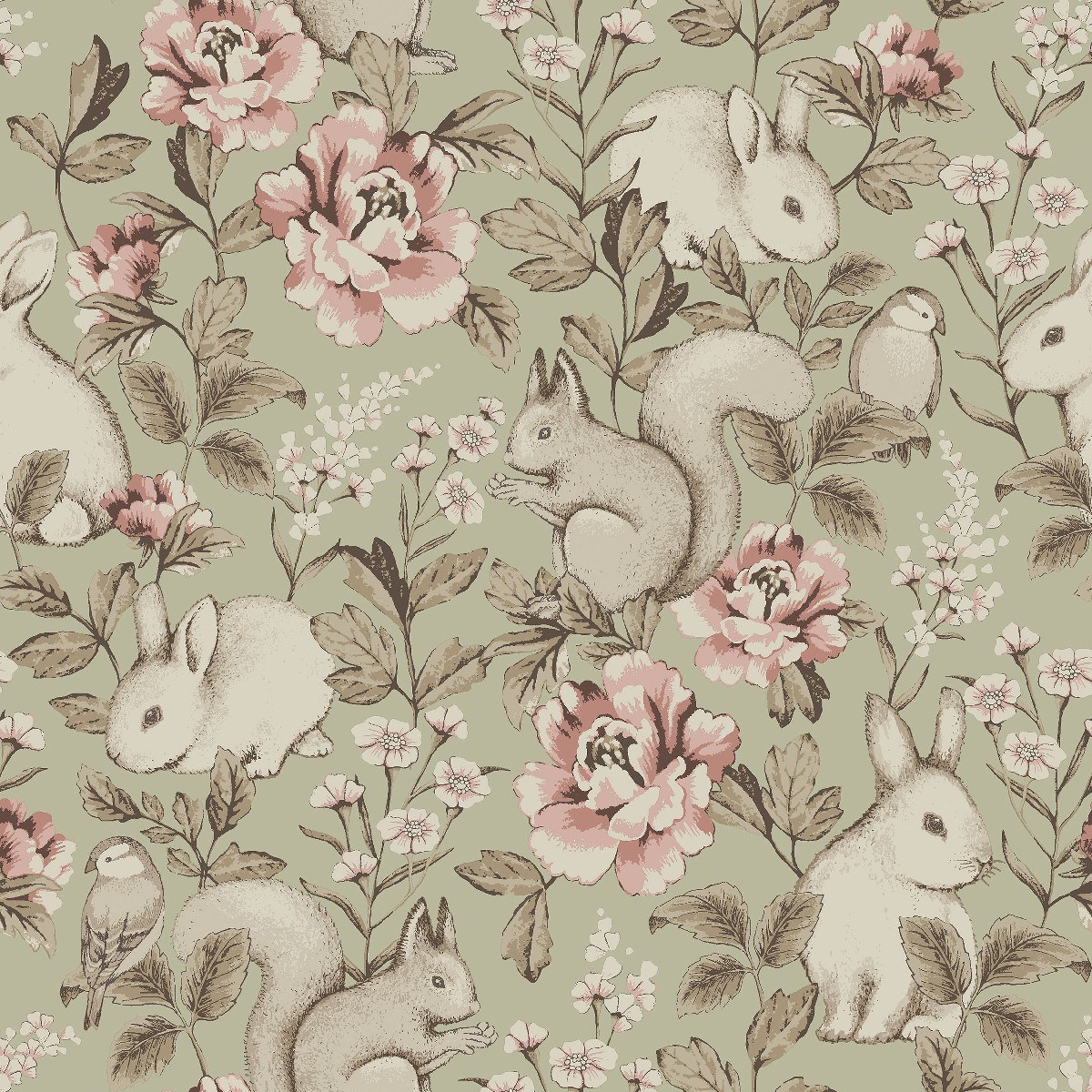 Tapet Newbie Wallpaper II Magic Forest 6931