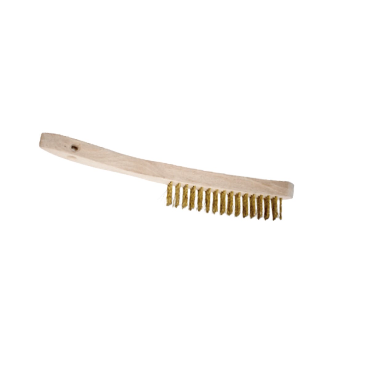 Stålborste Rostfri 2-radig