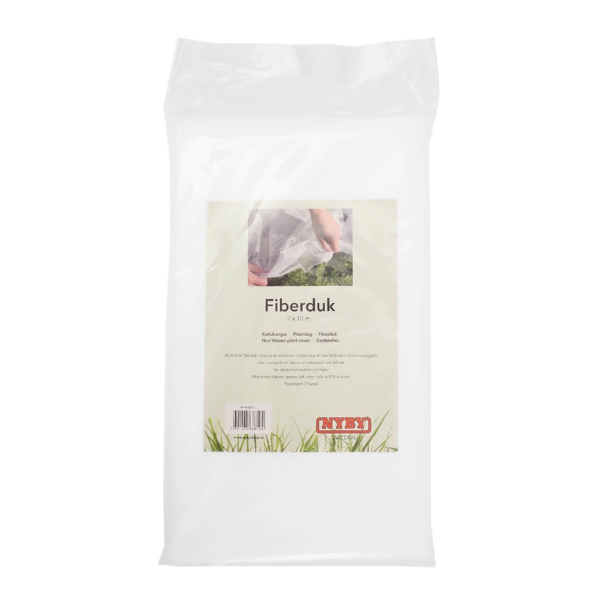 Fiberduk 17g/m² 2x10m