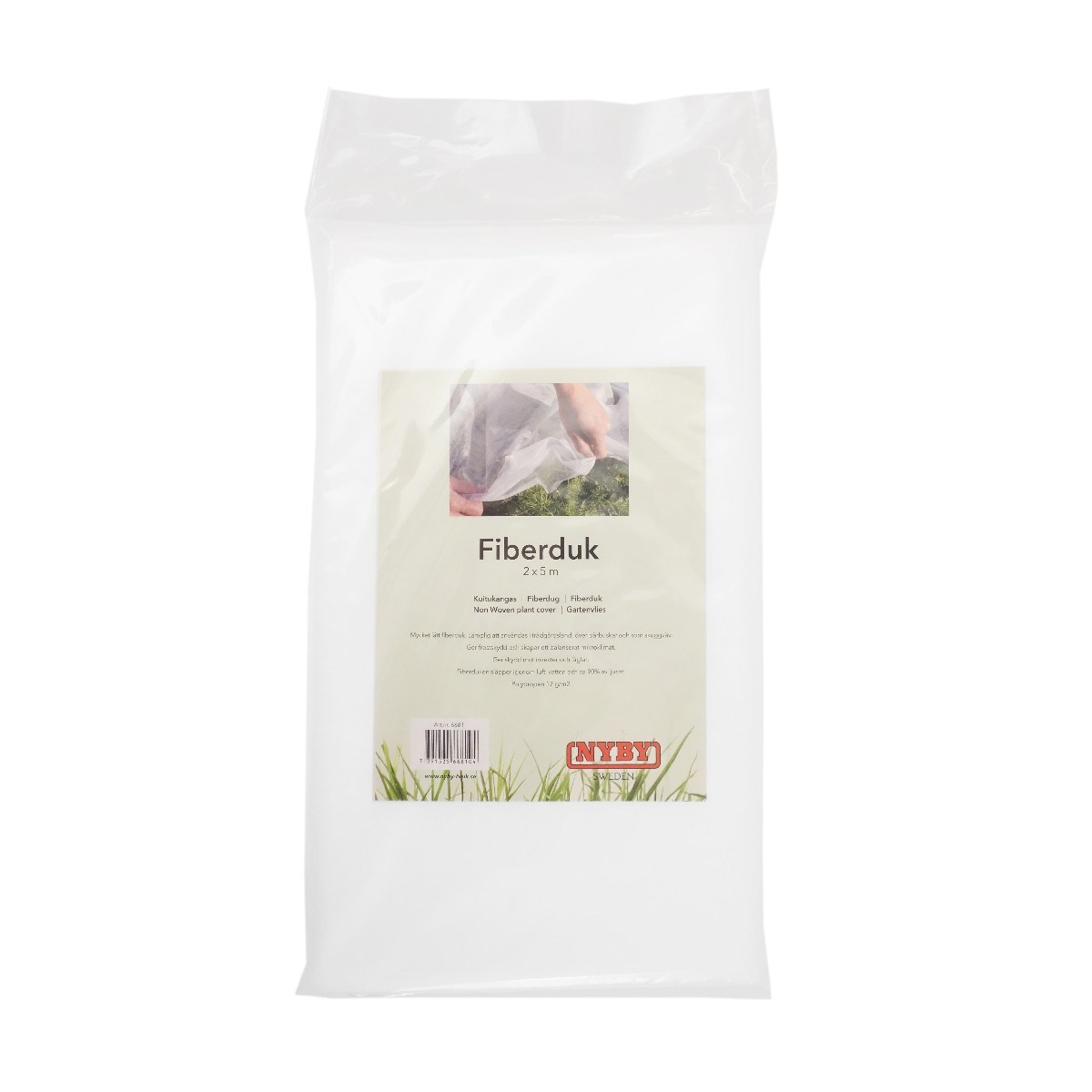 Fiberduk 17g/m² 2x5m