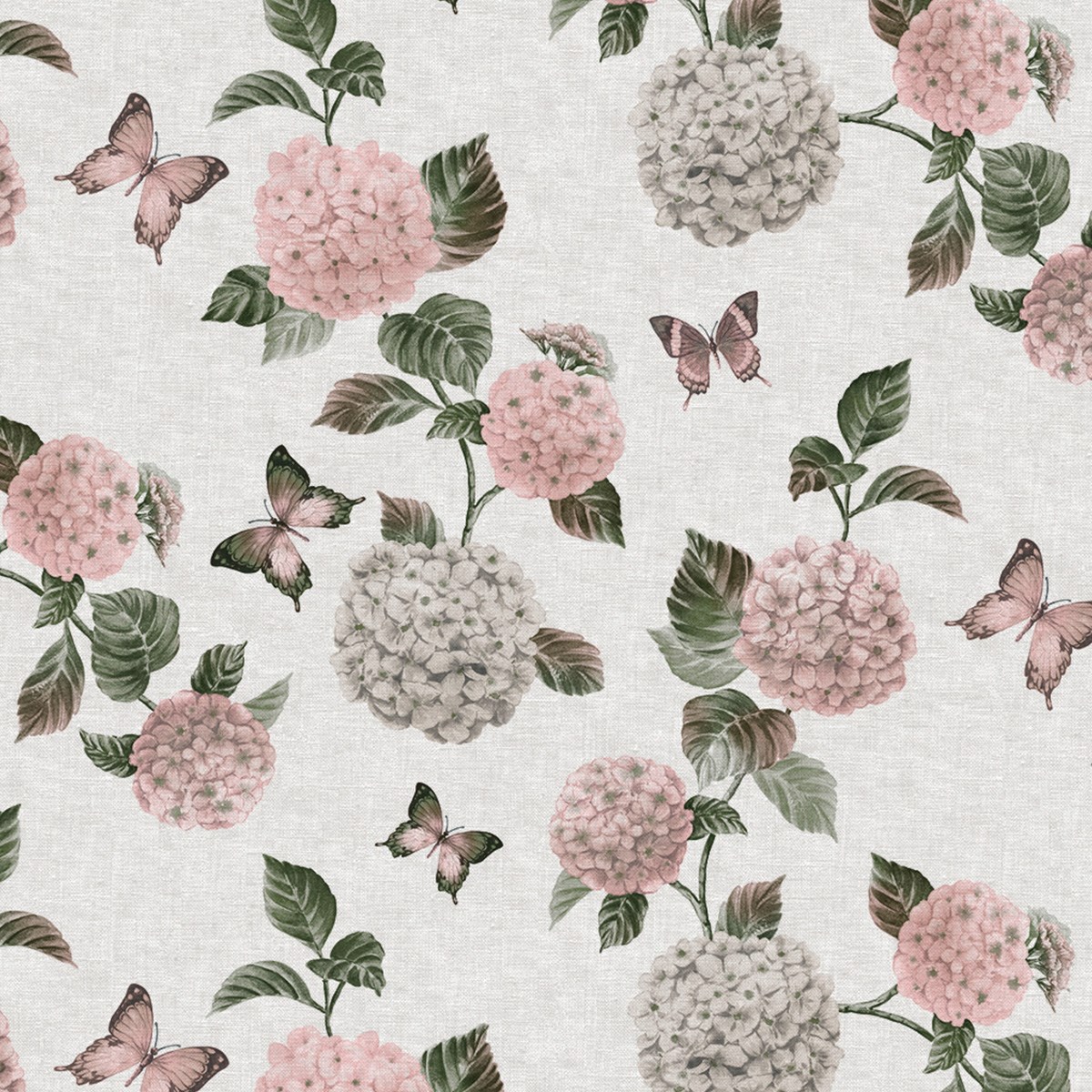 Vaxduk V B42-03 Hortencia Rosa. 140cm