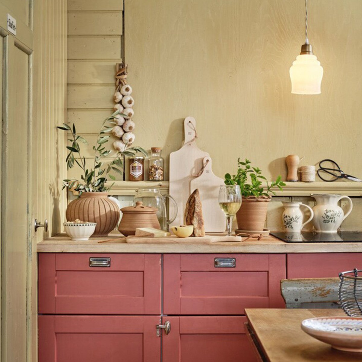 Taklampa Selma E27 Antik Mässing