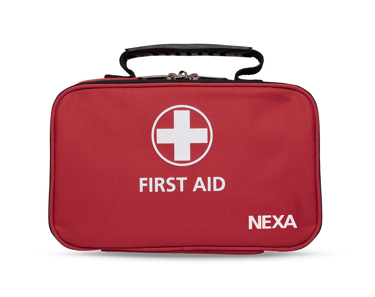 Första Hjälpen Väska Medium Röd