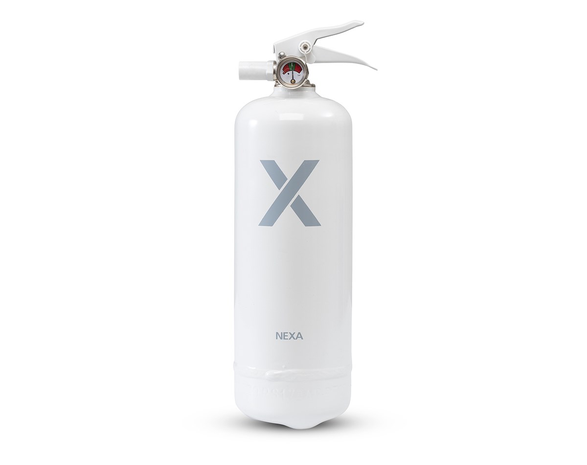 Brandsläckare vit 1kg pulver