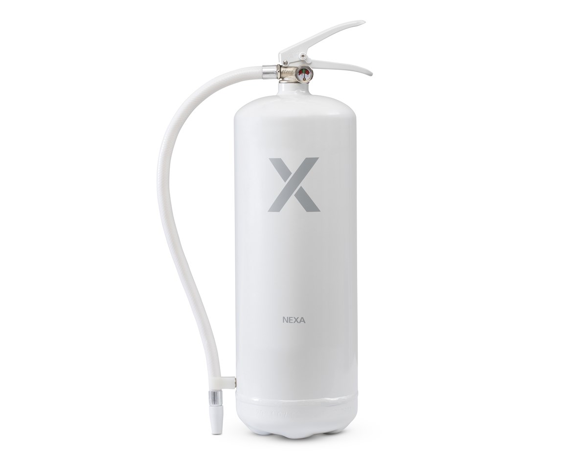 Pulver Brandsläckare Pulver 43A 6kg, Vit