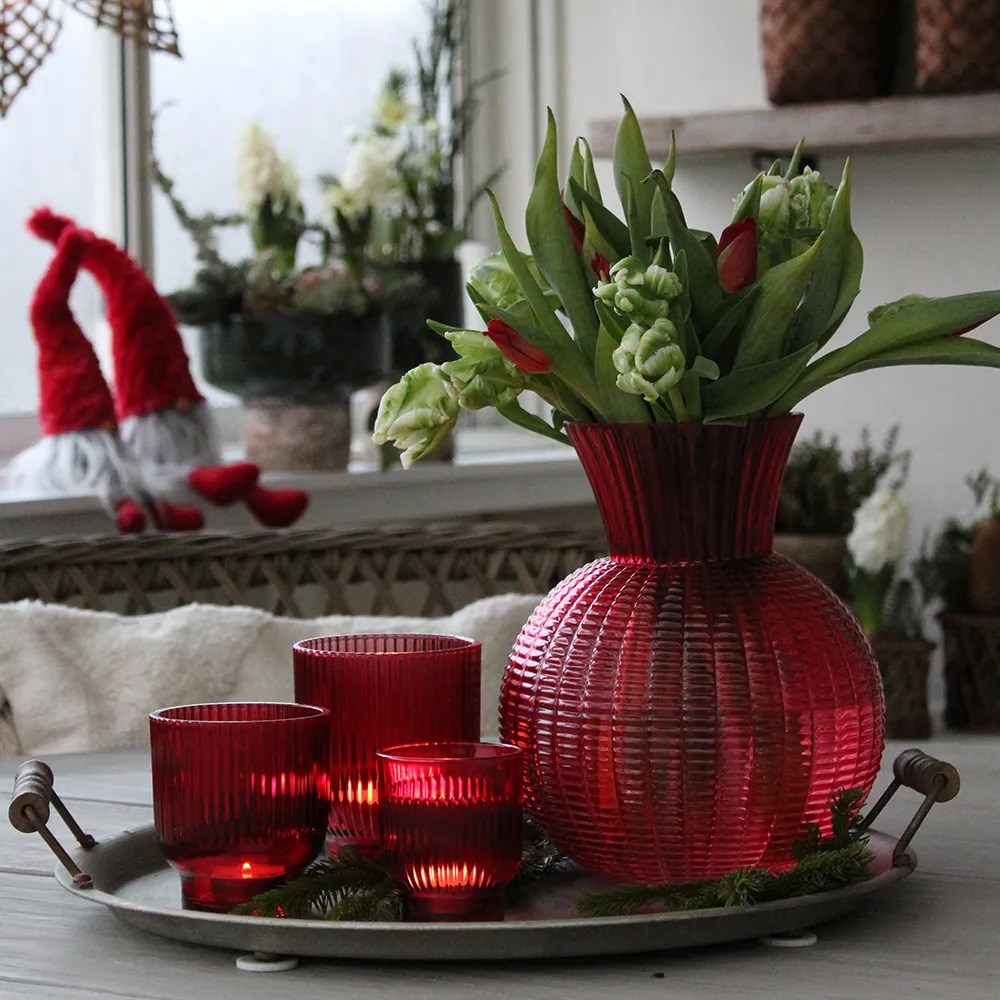 Vas Lilly Glas 20x25cm