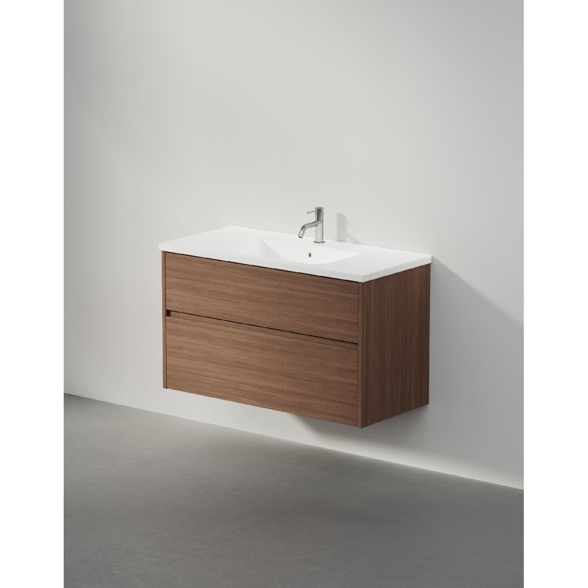 Kommod Grand Grip 100x45cm, Dark Oak, Slät