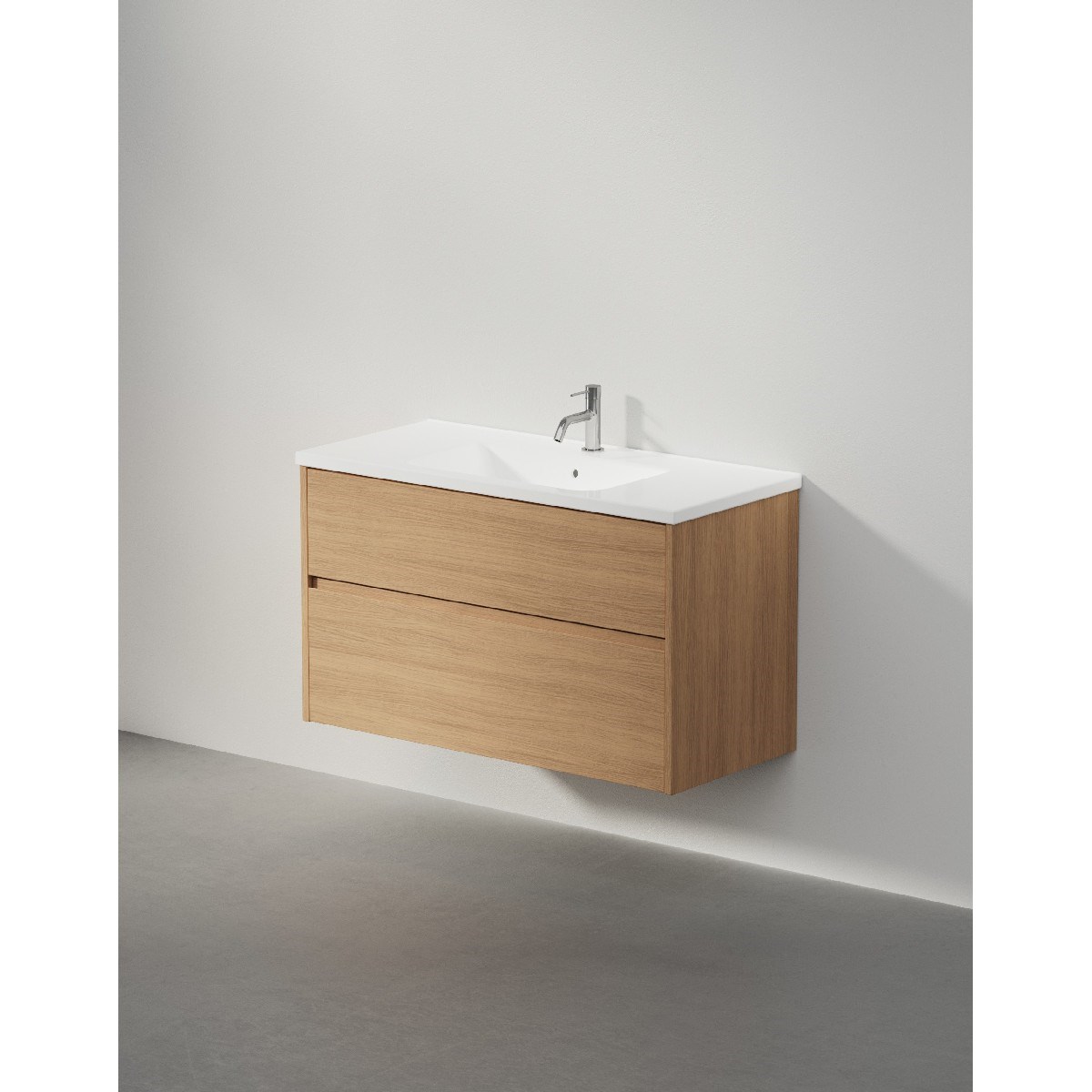 Kommod Grand Grip 100x45cm, Natural Oak, Slät