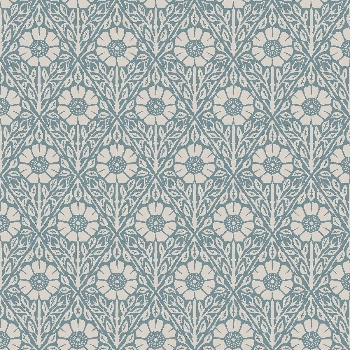 Tapet Nordic Folk Nyponros 5813