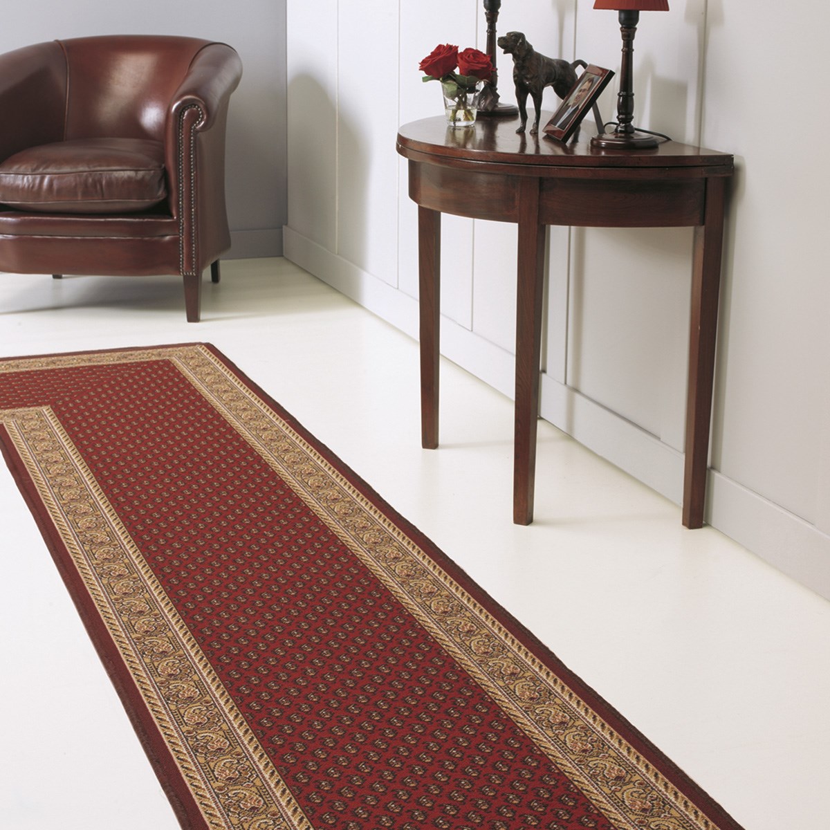 Gångmatta Inca 11 Röd 80cm