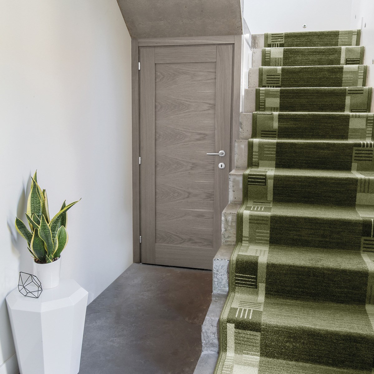 Gångmatta Montana 29 Grön 80cm