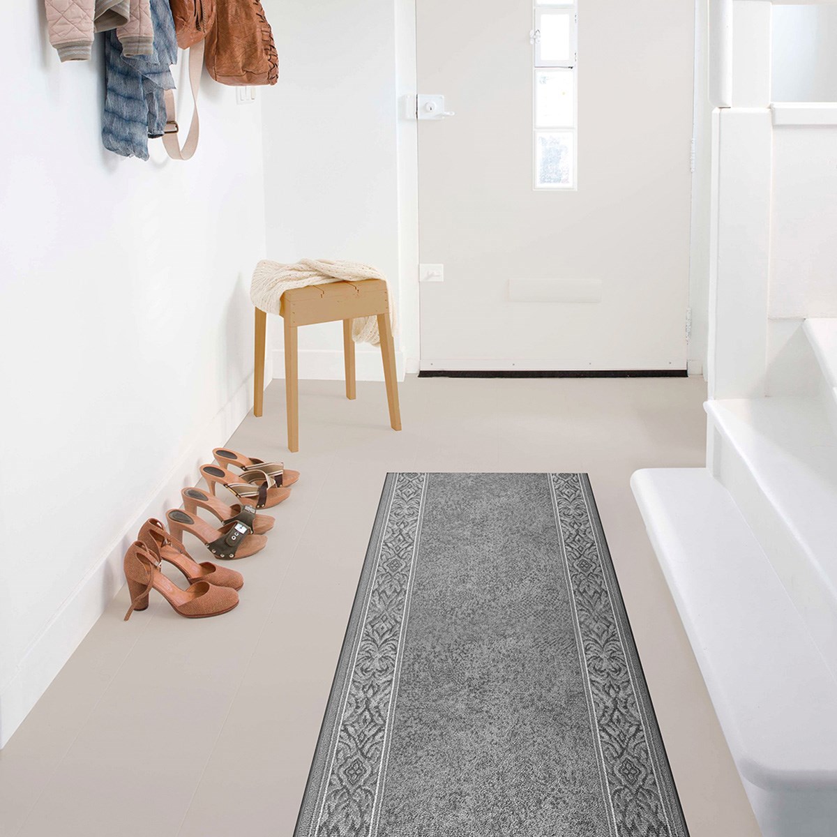 Gångmatta St. Tropez 94 Ljusgrå 80cm