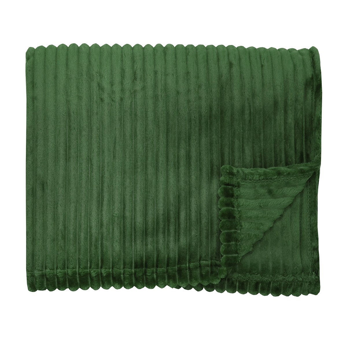 Pläd Baloo Mörkgrön, 170x130cm