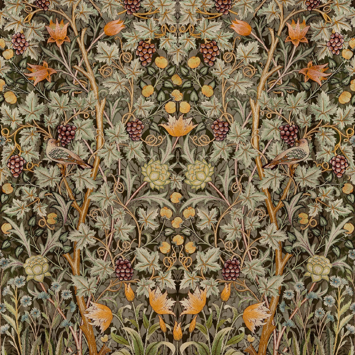 Tapet Hidden Treasures vol 2 Vine Embroidery Ht84004