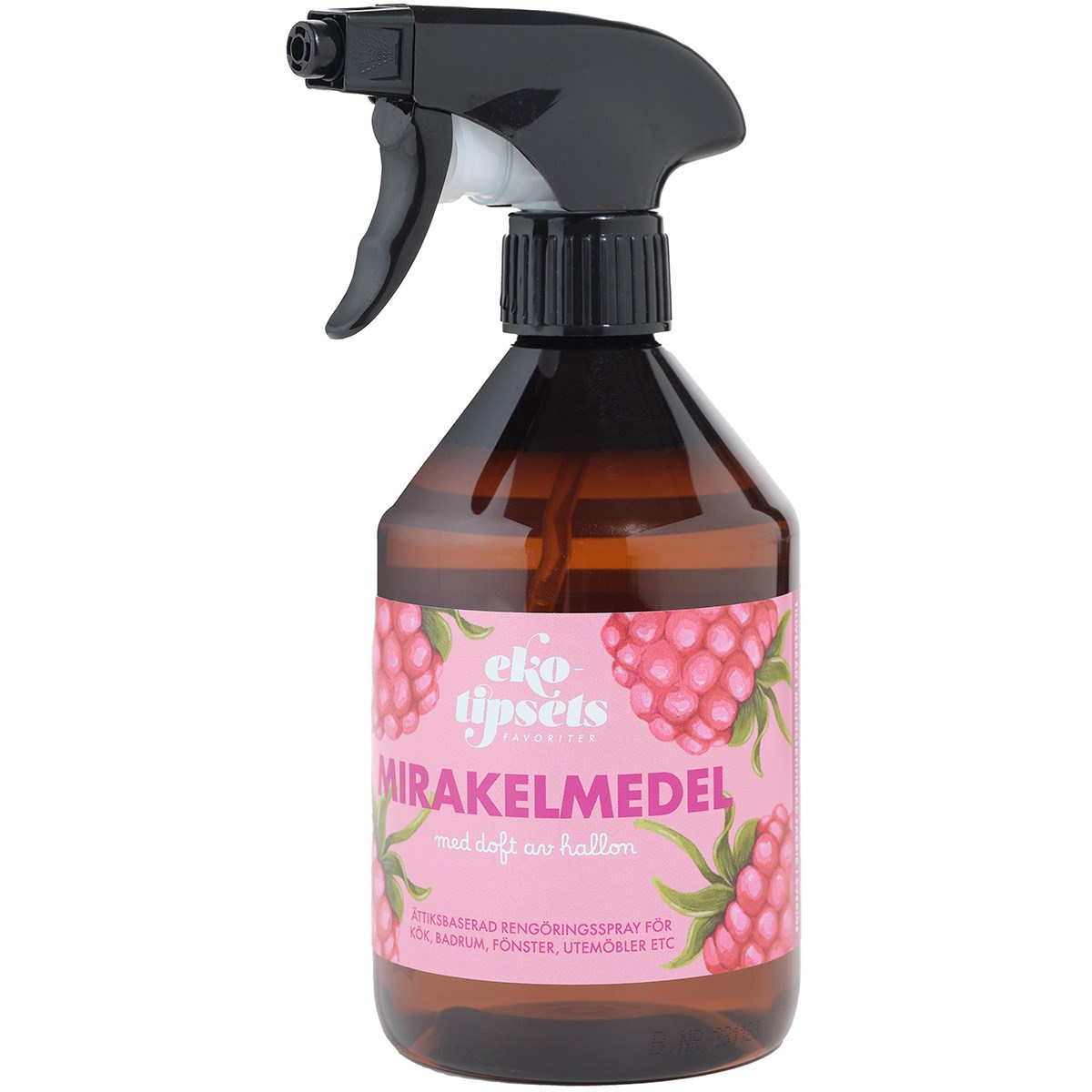 Mirakelmedel Hallon 500ml