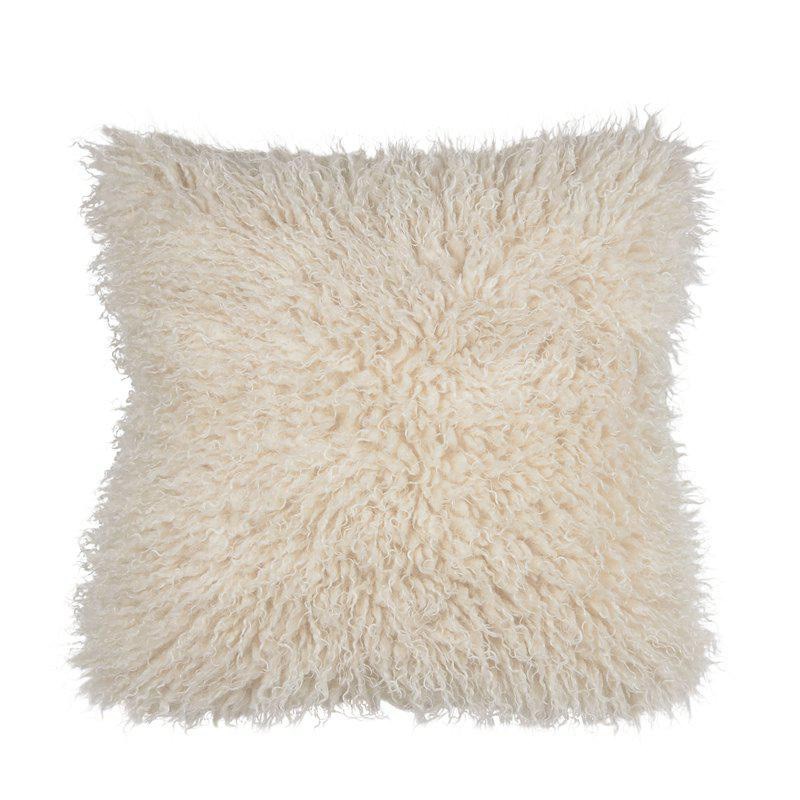 Kuddfodral Curly Off White, 48x48cm