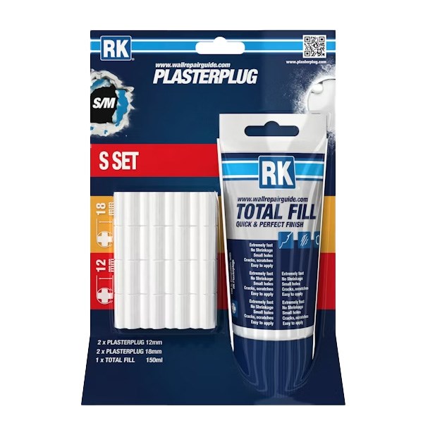 Reparationsspackel Plasterplug Starter Kit 150ml