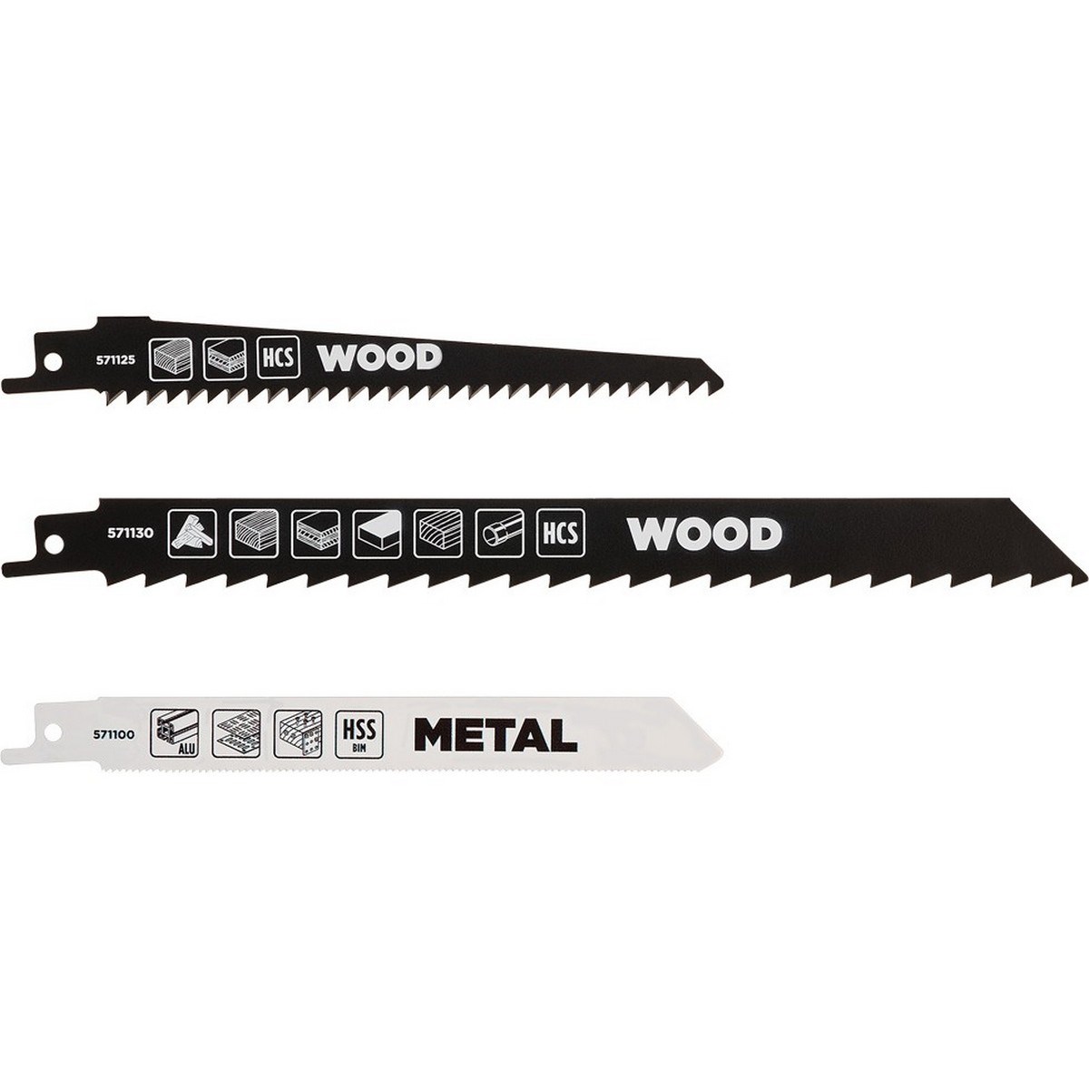 Tigersågblad Trä & Metall