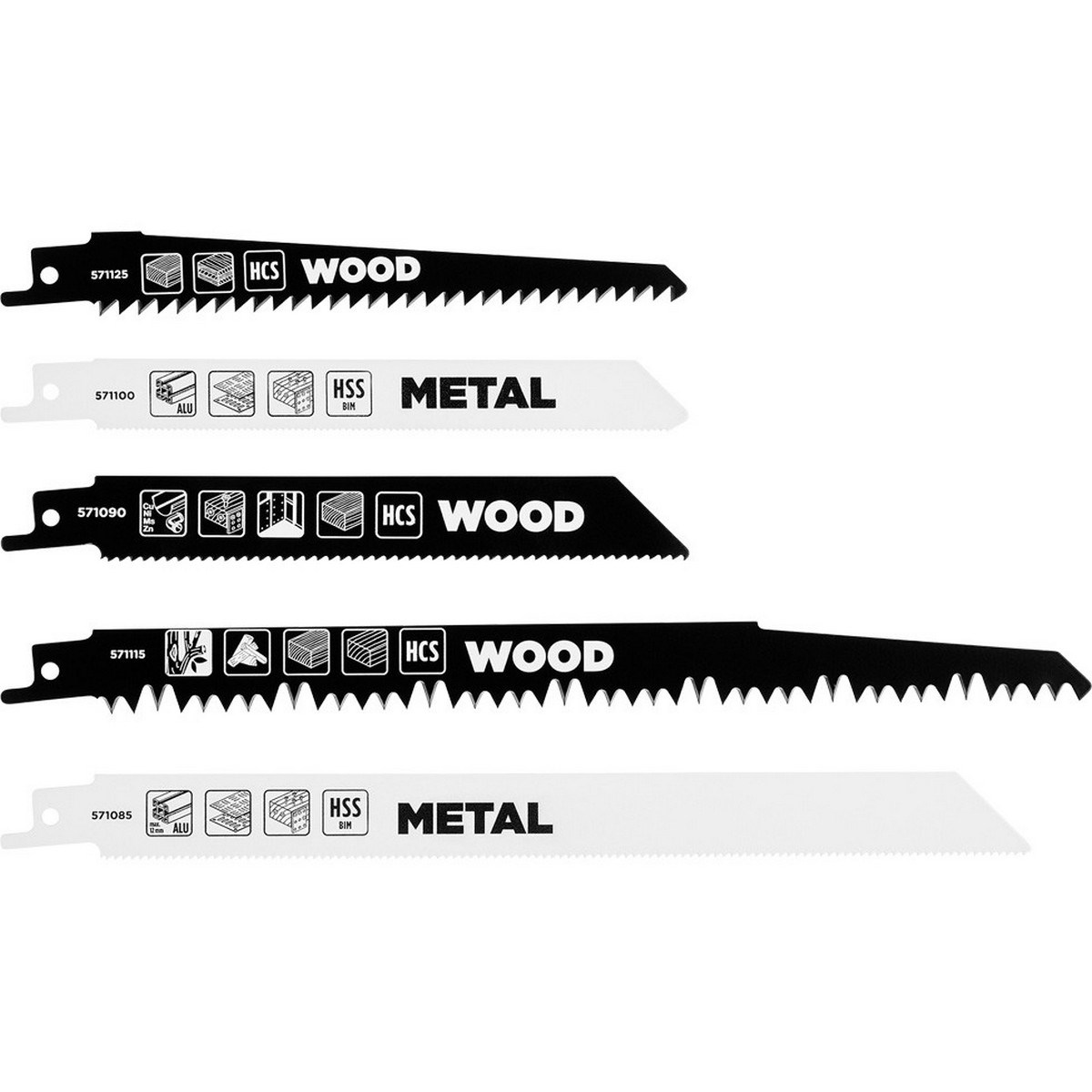 Tigersågblad Trä & Metall