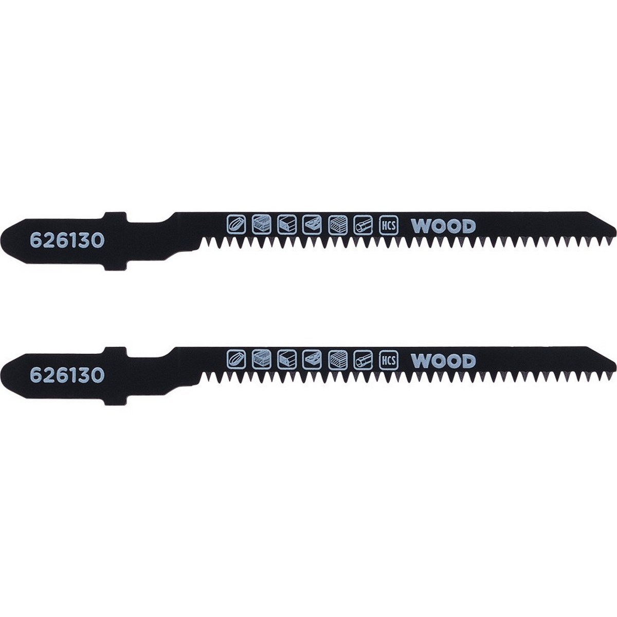 Sticksågblad Trä Curves