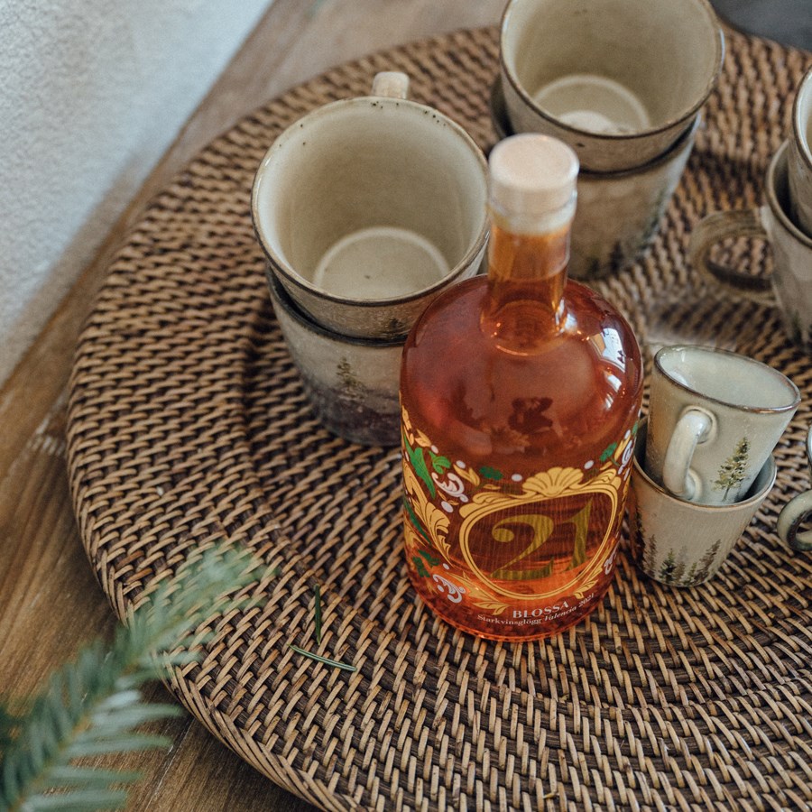 Mugg Holly Tree Beige,Grön