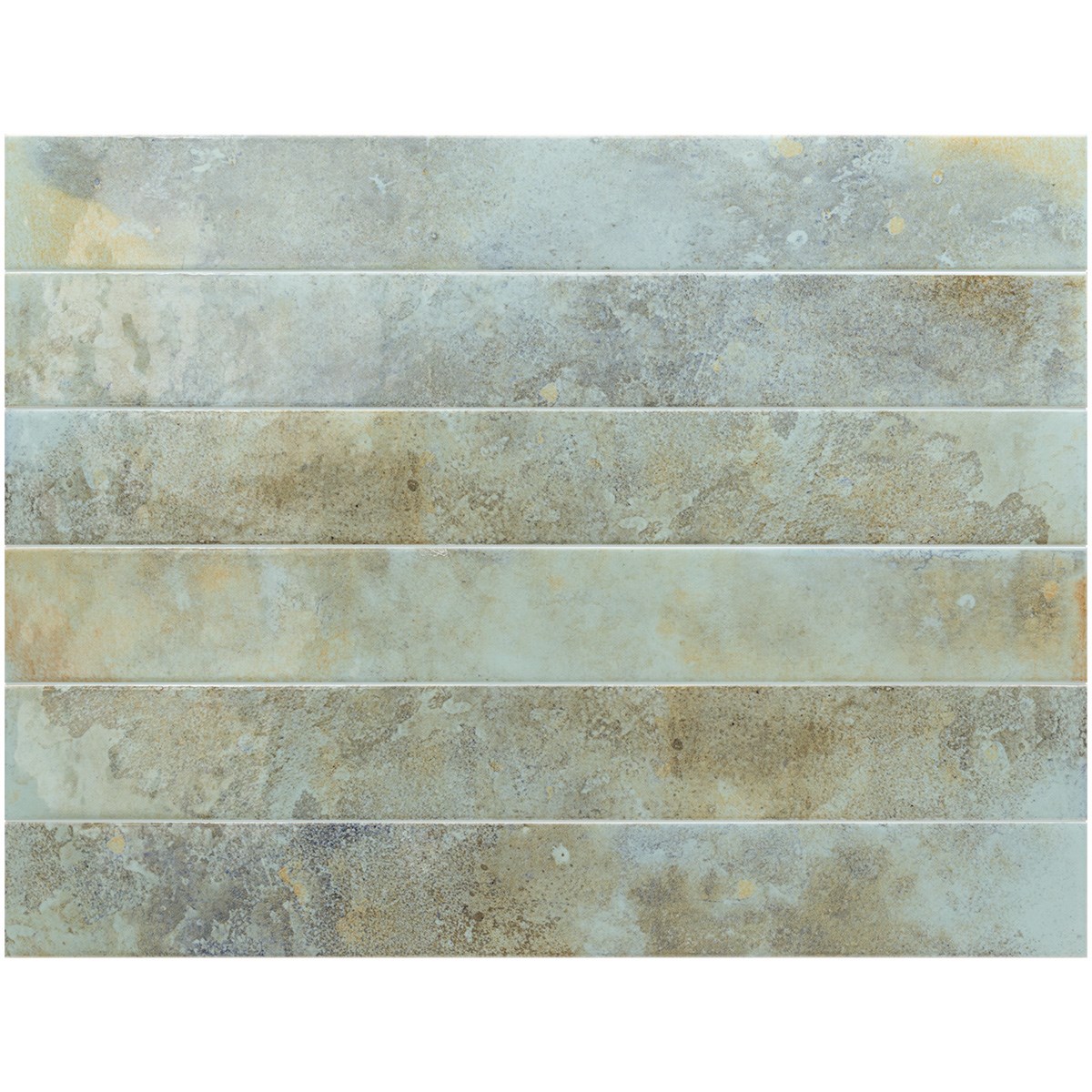 Kakel Bali Aqua Turkos, 5x40cm, Blank