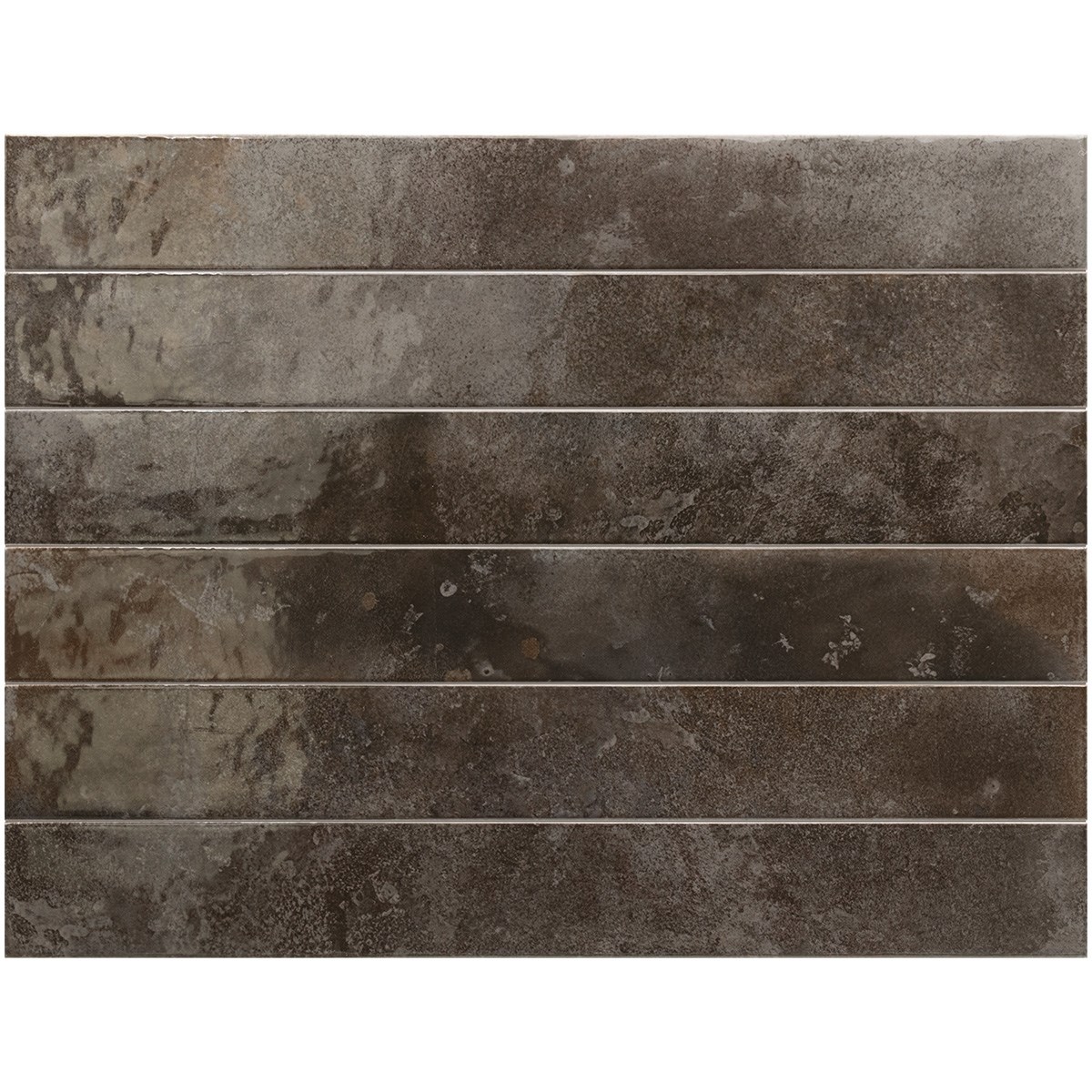 Kakel Bali Black Hat Svart, 5x40cm, Blank