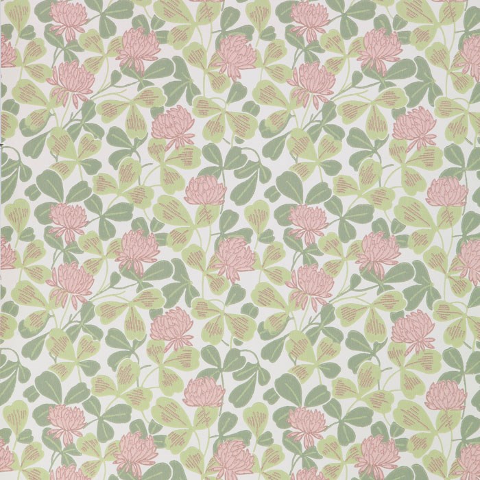 Tapet Gammalsvenska Papper Klöver 033-14